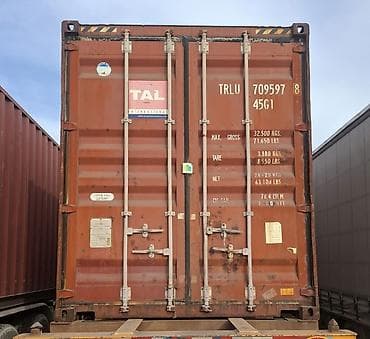 40-футовые морские контейнеры
Доставка по Бишкеку бесплатно