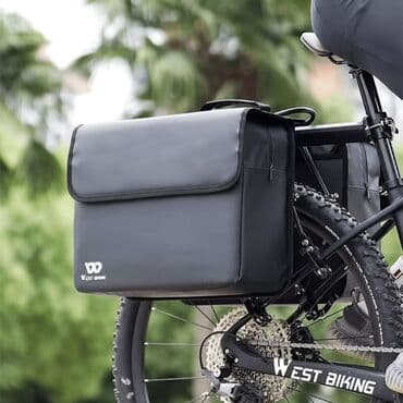 багажник велосипеда: Велосипедная сумка на багажник WEST BIKING – незаменимый аксессуар для — 9