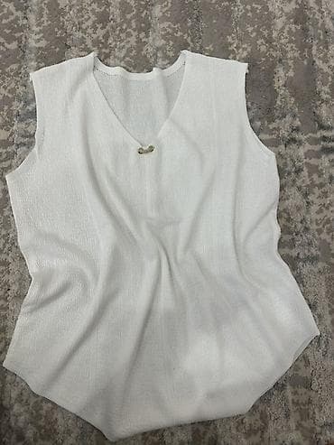 Майка, Трикотаж, Облегающая модель, Стандарт — 6