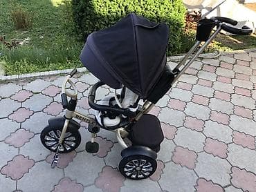 вело коляска: Детский трёхколёсный велосипед-коляска Bentley - Бренд: Bentley — 1