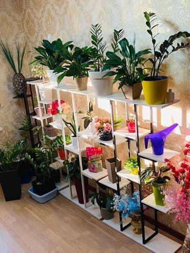 полка для цветок: Цветочница Цветочные полки Цветочные горшки Стеллаж Полки классика — 8