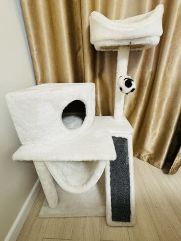 Зоотовары: Продаю когтеточку- домик б/у в идеальном состоянии — 1