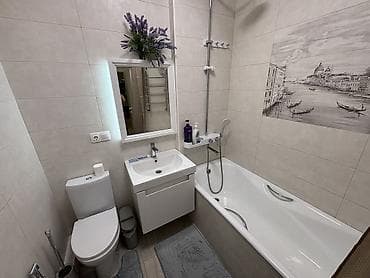 Кыймылсыз мүлк: 1 бөлмө, Душ кабинасы, Жаздык, жууркан-төшөк каптары, Кондиционер — 5