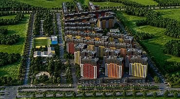 Строится, Элитка, 2 комнаты, 71 м²
