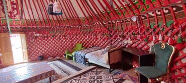 студийные микрофоны: Продажа юрты, Каркас Деревянный, Более 100 баш, Диаметр Более 8 метров — 1