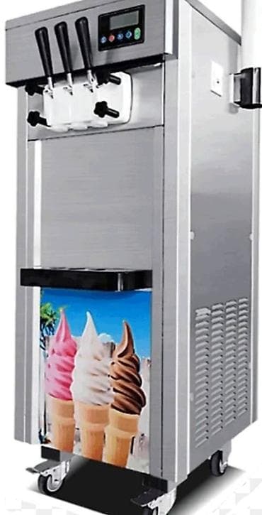 Өндүрүш үчүн жабдуулар: Профессиональный фризер для мягкого мороженого - Напольная модель из — 1
