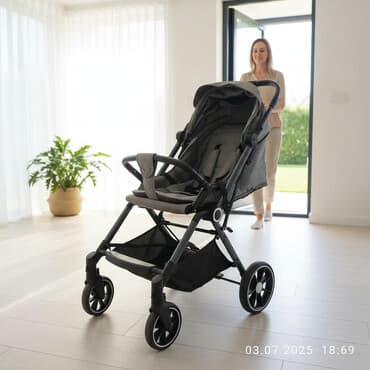 дождевик для коляски: Коляска, Б/у — 1