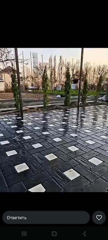 полестерол бетон: Тротуарная плитка и бордюры - Вибропрессованная тротуарная плитка для — 7