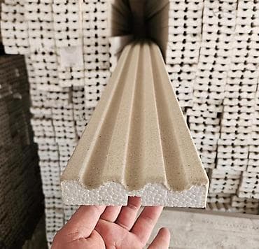 string art: Фасадный декоративный молдинг из пенополистирола с защитным — 1