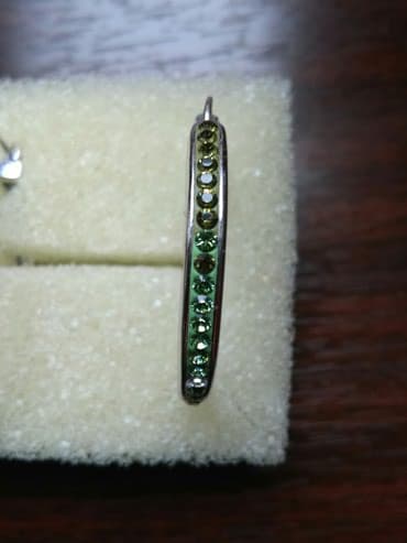 набор пандора: Серебряные серьги, Проба 925, Цирконий, Женские, Новый — 4