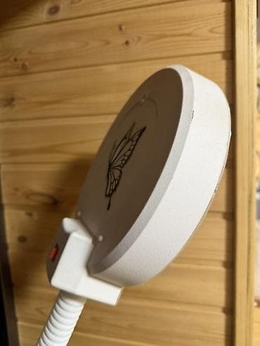 лампа для швейных машин: Напольная лампа-лупа с подсветкой и полка стеклянной для косметологии — 5