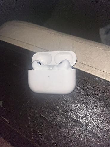 айфон икс с: Беспроводные вакуумные наушники, Apple, AirPods Pro, Б/у — 1