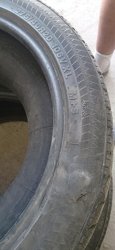 Транспорт: Зима 4 штуки разна широкий 275/40R20 315/35R20 — 1