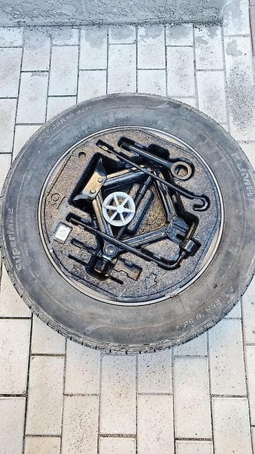 Колеса в сборе 205 / 55 / R 16, Лето, Б/у, Запаска, Легковые, Литые, отверстий - 5