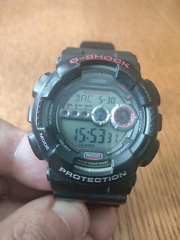 casio ediface: Спортивные часы часы, Casio (G-Shock), Таймер и секундомер, Водонепроницаемые, Унисекс, Б/у — 1