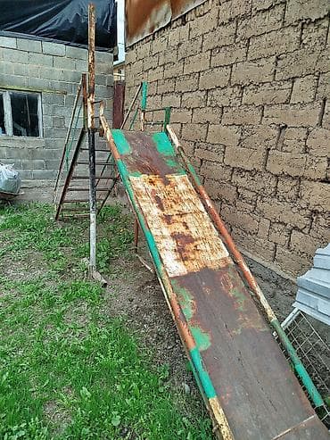 горки детские: Детская горка Для улицы, Металл — 3