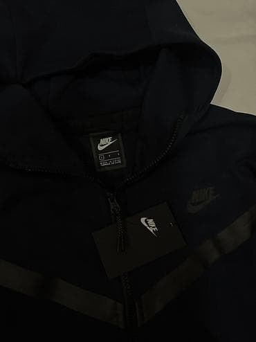 bape: Мужская толстовка, L, Nike, Новый, цвет - Синий, Самовывоз — 2