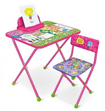 foldable table: Комплект детской мебели «Фиксики» Для детей в возрасте от 3 до 7 лет — 1