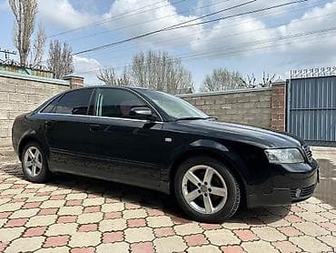 салон машины: Audi A4: 2001 г., 2 л, Механика, Бензин, Седан — 5
