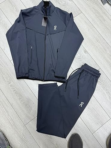 курты: Мужской спортивный костюм On (куртка + брюки) - Легкий и эластичный — 3