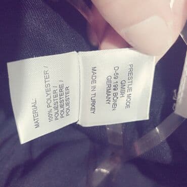 Атайын кийим: Черное платье с воланами - Цвет: глубокий черный - Силуэт — 1