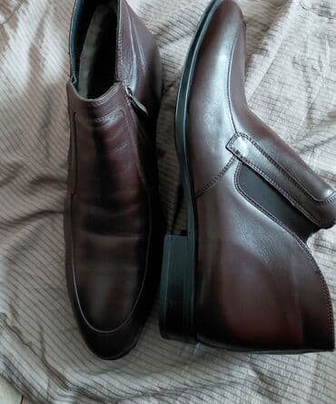 сапоги зимние женские натуральная кожа натуральный мех распродажа: Полуботинки зимние мужские классика. 43 размер. 44 размер. внутри мех — 3