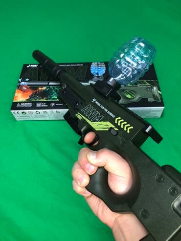 пистолет с арбизами: Орбизный Автомат AWM Стреляет-орбизами-гидрегелевые шарики Дальность — 5