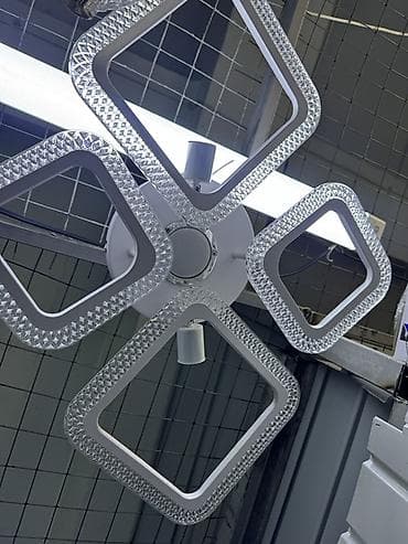 rgb контроллер: Светодиодная потолочная люстра с пультом управления - Дизайн: 4 — 1