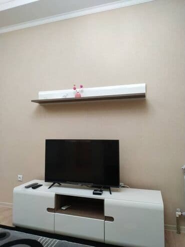 квартиры на ночь бишкек: 1 комната, Кондиционер, Круглосуточное заселение, Парковка — 9