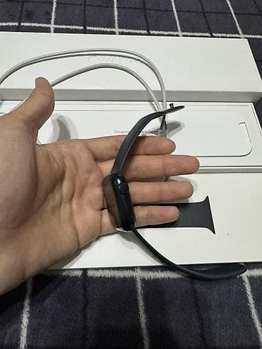 ми бенд 9 бишкек: Apple Watch Series 8 41 мм 💯 original АКБ : 99 Царапин нету Состояние — 3