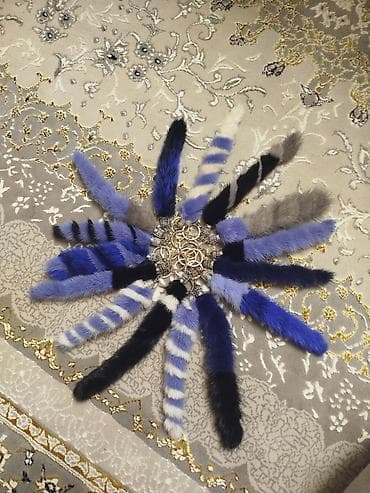 пушистая: Брелоки и подвески из натурального меха - Ассортимент: пушистые — 5