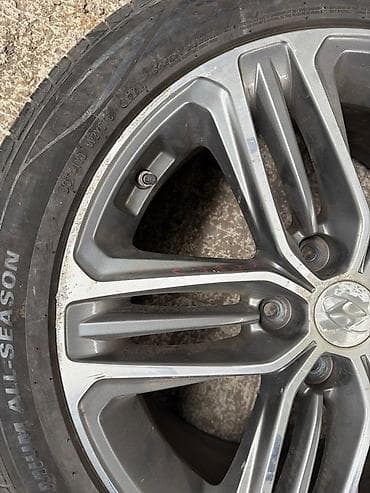 vossen diska: Колеса в сборе 245 / 45 / R 18, Всесезонная, Б/у, 1 шт, Легковые, Литые, отверстий - 5 — 2