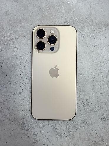 iphone 6 pro: IPhone 16 Pro, Б/у, 256 ГБ, Desert Titanium, Защитное стекло, В рассрочку, 84 % — 1