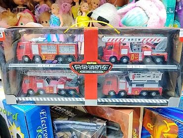 alcatel pop 3: Набор игрушечных пожарных машин GLW (Alloy Fire Truck) - Комплект из — 1