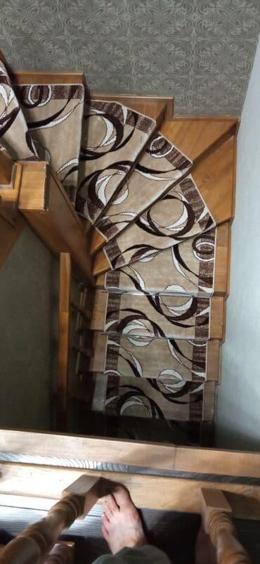 ковры дорожки паласы ковролин: Энсиз узун килем Жаңы, 80 см* 1 узундукту өлчөөчү м, Полиэстер, Геометрия, Накталай эмес/накталай төлөм — 9