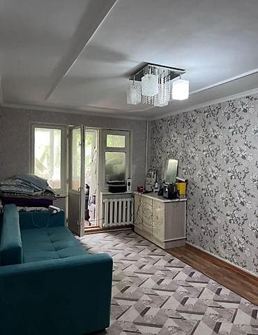 2 bedroom: 2 комнаты, 44 м², 7 мкр 104 серия, 2 этаж — 6