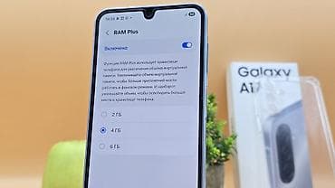 alcatel 4032d: Samsung Galaxy A17, Б/у, 128 ГБ, цвет - Голубой, 2 SIM — 7