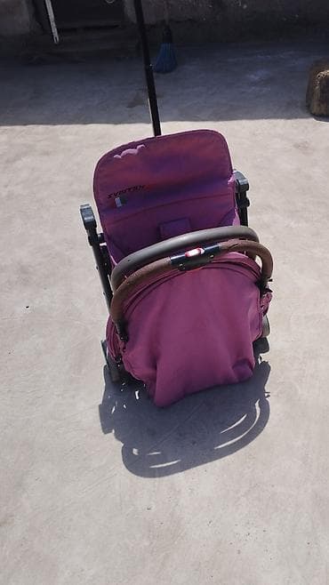 bugaboo коляска: Прогулочная коляска-трость, розовая, чемодан - Легкая складная — 3
