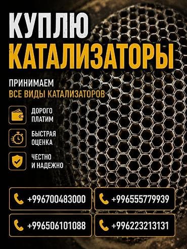 second tech: Катализатор сатып алабыз, эн кымбат баада катализатор, Куплю Скупка — 1
