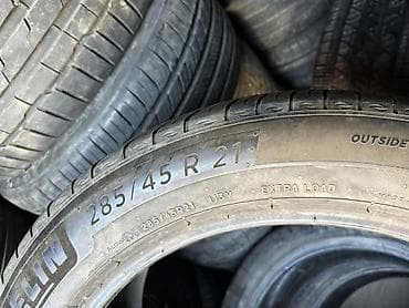 mishelin: Шины 285 / 45 / R 21, Лето, Б/у, Комплект, Внедорожные (АТ/МТ), Франция, Michelin — 6