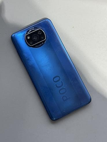 note 8 pro: Poco X3, Б/у, 64 ГБ, цвет - Синий, 2 SIM — 1