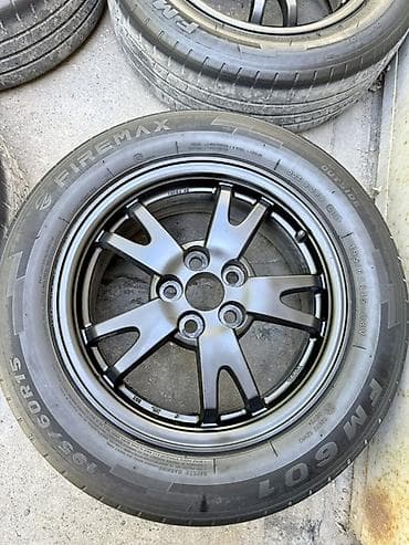 diska r13: Колеса в сборе 195 / 60 / R 15, Лето, Б/у, Комплект, Легковые, Литые, отверстий - 4 — 2