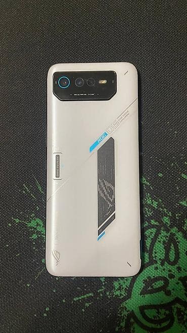 quest 3: Asus ROG Phone 6, Б/у, 512 ГБ, цвет - Белый — 1