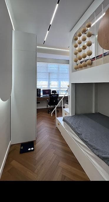 3 комнаты, 75 м², Асанбай мкр Элитка, 1 этаж, Евроремонт — 4