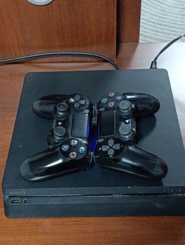 эйрподс про 2: Sony PlayStation 4 Slim 1000гб + 2 геймпада DualShock 4 и (зарядная — 6