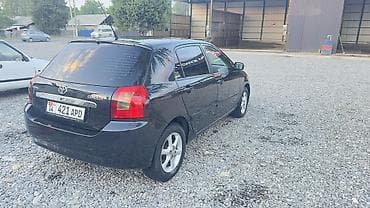 Унаа сатуу: Toyota Corolla: 2002 г., 1.6 л, Кол менен иштөөчү, Бензин, Хетчбек — 5