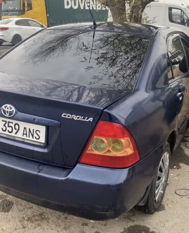 mark x: Toyota Corolla: 2004 г., 1.6 л, Механика, Газ, Седан — 6