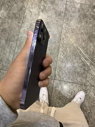 купить бэушный айфон 11: IPhone 14 Pro Max, Б/у, 256 ГБ, Синий, 88 % — 7