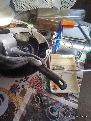 Ашкана үчүн башка товарлар: Овощерезка-кубикорезка с контейнером и сменными насадками - — 3