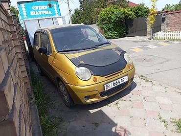 Daewoo Matiz: 2007 г., 0.8 л, Кол менен иштөөчү, Бензин, Хетчбек — 1